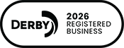 Derby 2026 Registered Business Logo